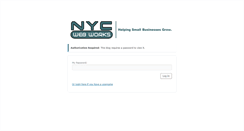 Desktop Screenshot of nycwebworks.com